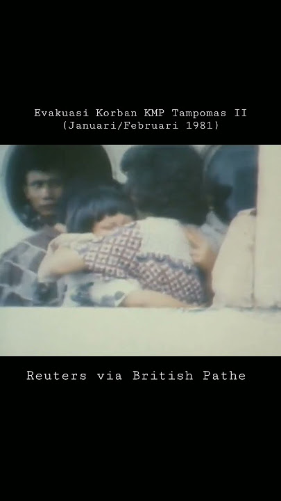 Evakuasi Korban Kapal Tampomas II (1981) #shorts #sejarah
