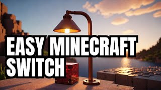 How to Make a Redstone Lamp Light Switch in Minecraft 1.7.4