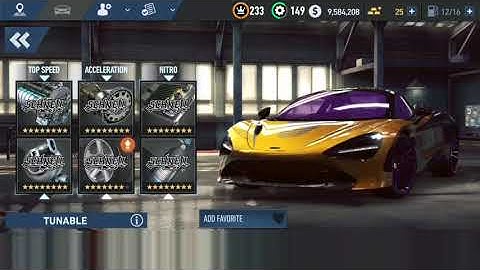 Nfs no limits : McLaren 720S tuned