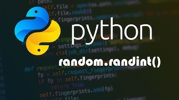 Random Module Python || random.randint()