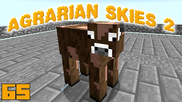 Minecraft Mods Agrarian Skies 2 - CHOCOLATE COW [E65] (Modded Skyblock)