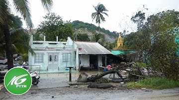 Hòn Đất  nhiều hộ dân bị ảnh hưởng do mưa lớn và lốc xoáy | THKG