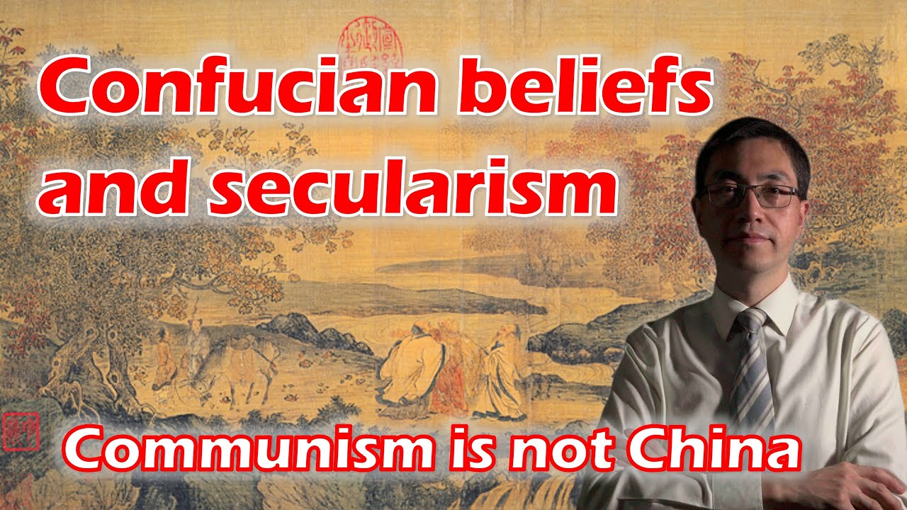 Confucian beliefs and secularism | humanistic democracy | democratization in China | revolution