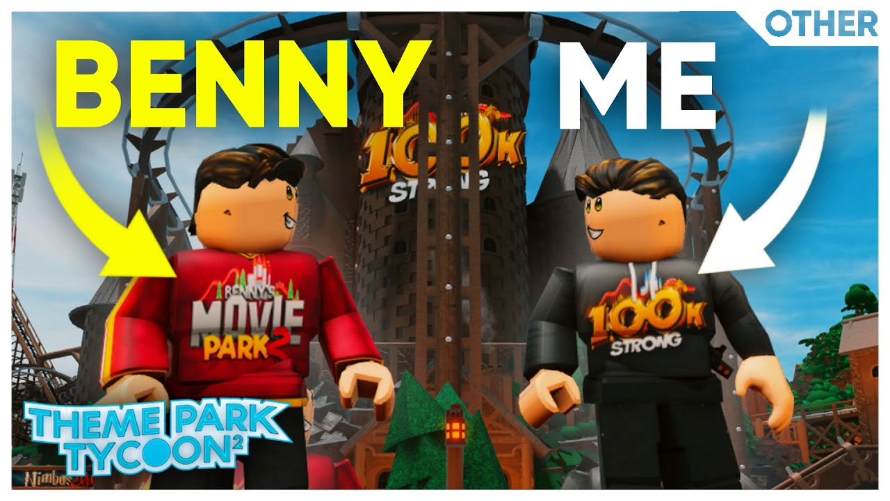 🎢 I Became EVERY Theme Park Tycoon 2 YOUTUBER For A Day...