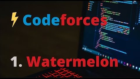 Codeforces Problem 4A Solution in python | Watermelon (EASY)