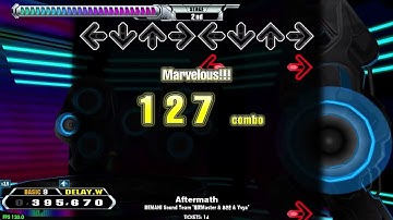 【LV9】DDR / Aftermath - BASIC DOUBLE with handclap
