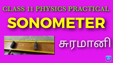 Sonometer||frequency||versus||vibratinglength||under||constanttension||சுரமானி||#sonometer #nl