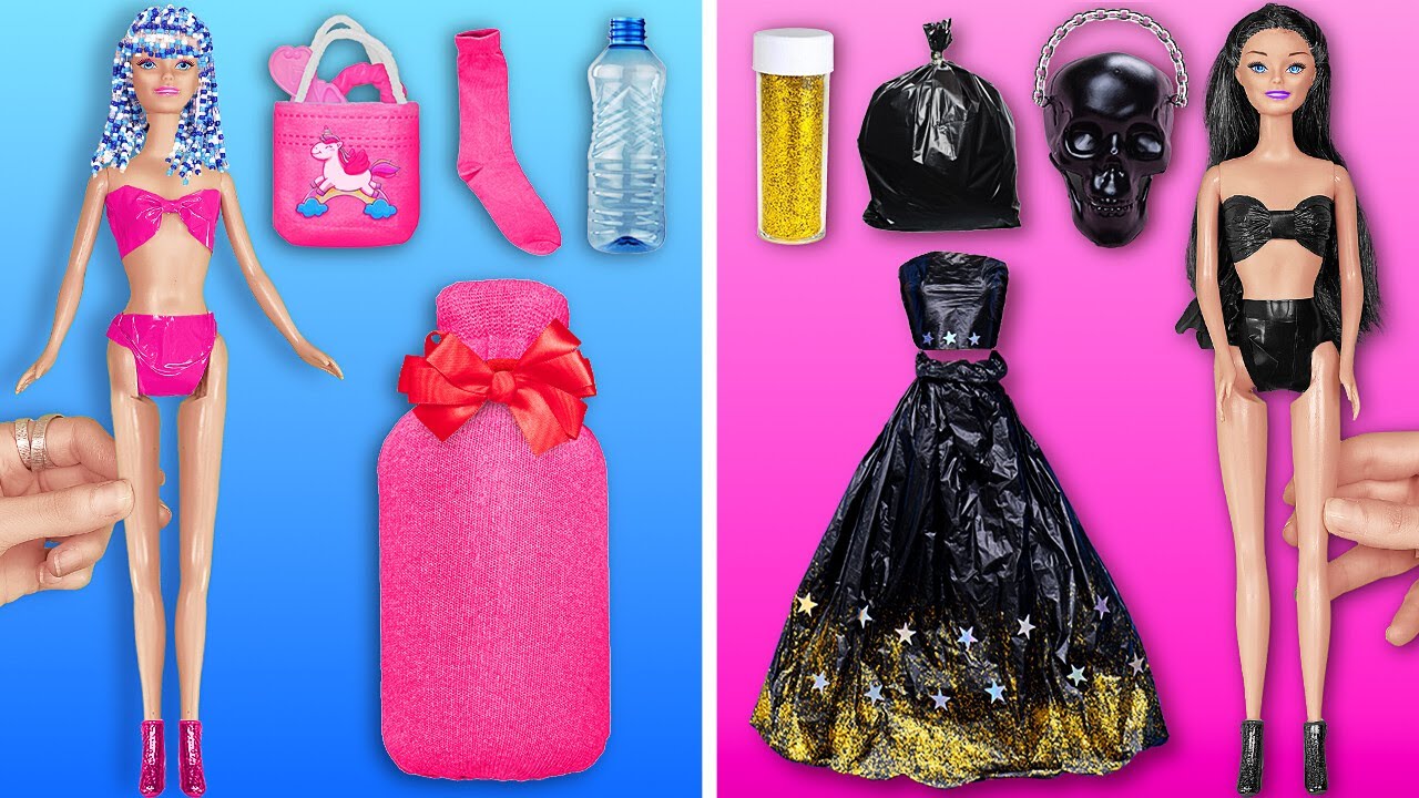 تحويل الدمى من السيئ إلى الرائع || تحول رائع لدمي