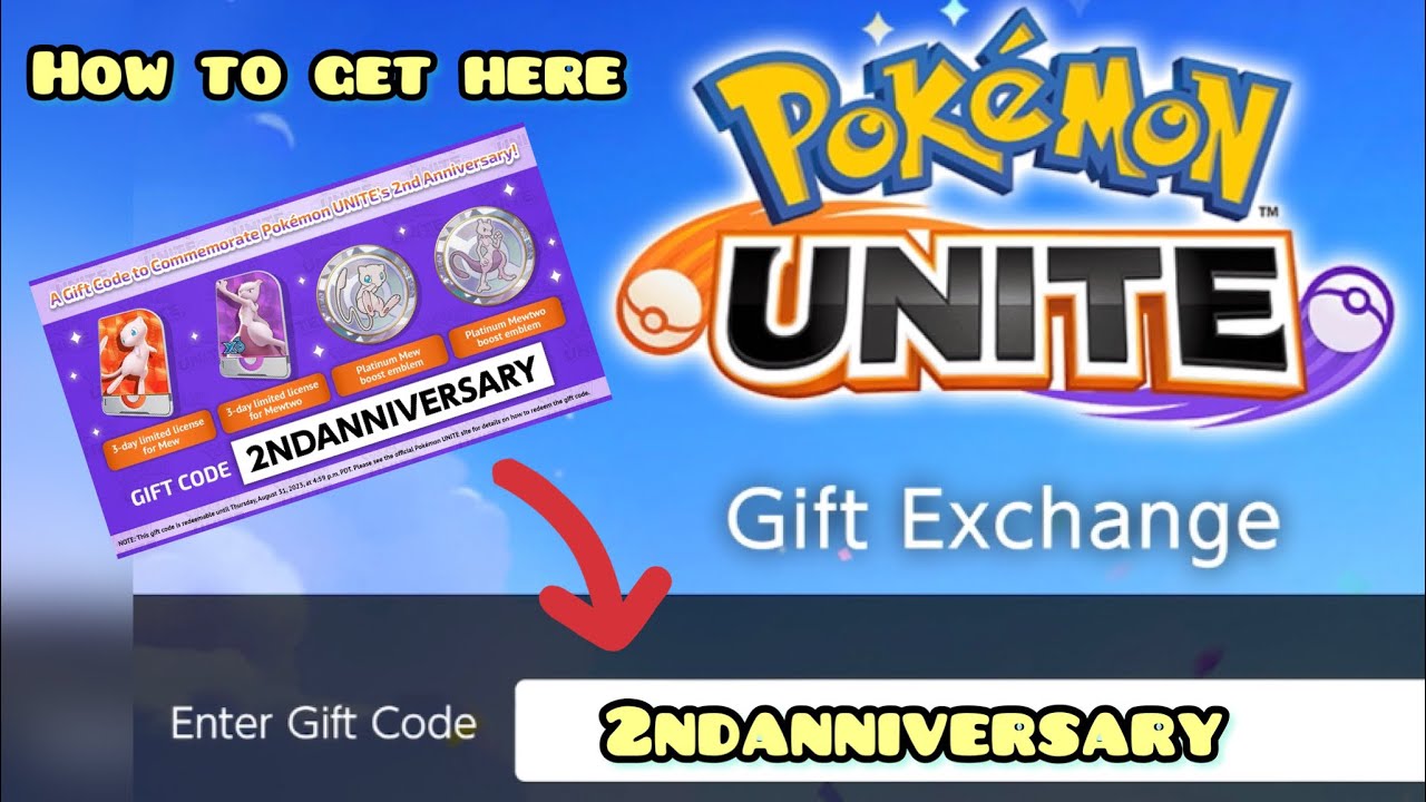 Pokemon Unite codes for December 2023