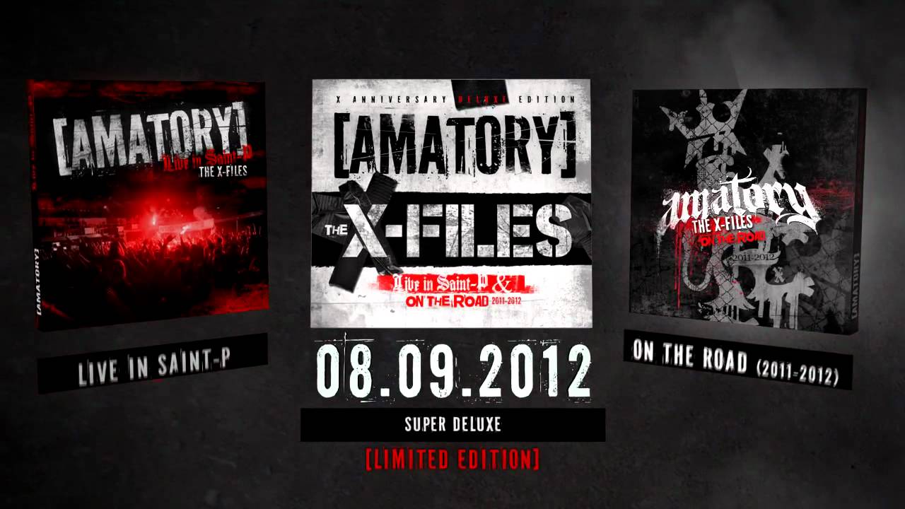 [AMATORY] | Анонс юбилейного релиза "The X-Files" (2DVD+CD)
