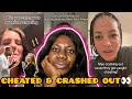 WHITE Woman catches her Boyfriend Cheating and HE crashes out , tiktok reacts...