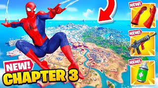 Fortnite CHAPTER 3 Everything *NEW*! (Map, Weapons, Mythics + MORE)