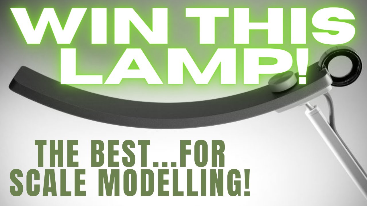 BENQ READING LAMP REVIEW AND GIVEAWAY! - FOR SCALE MODELLING