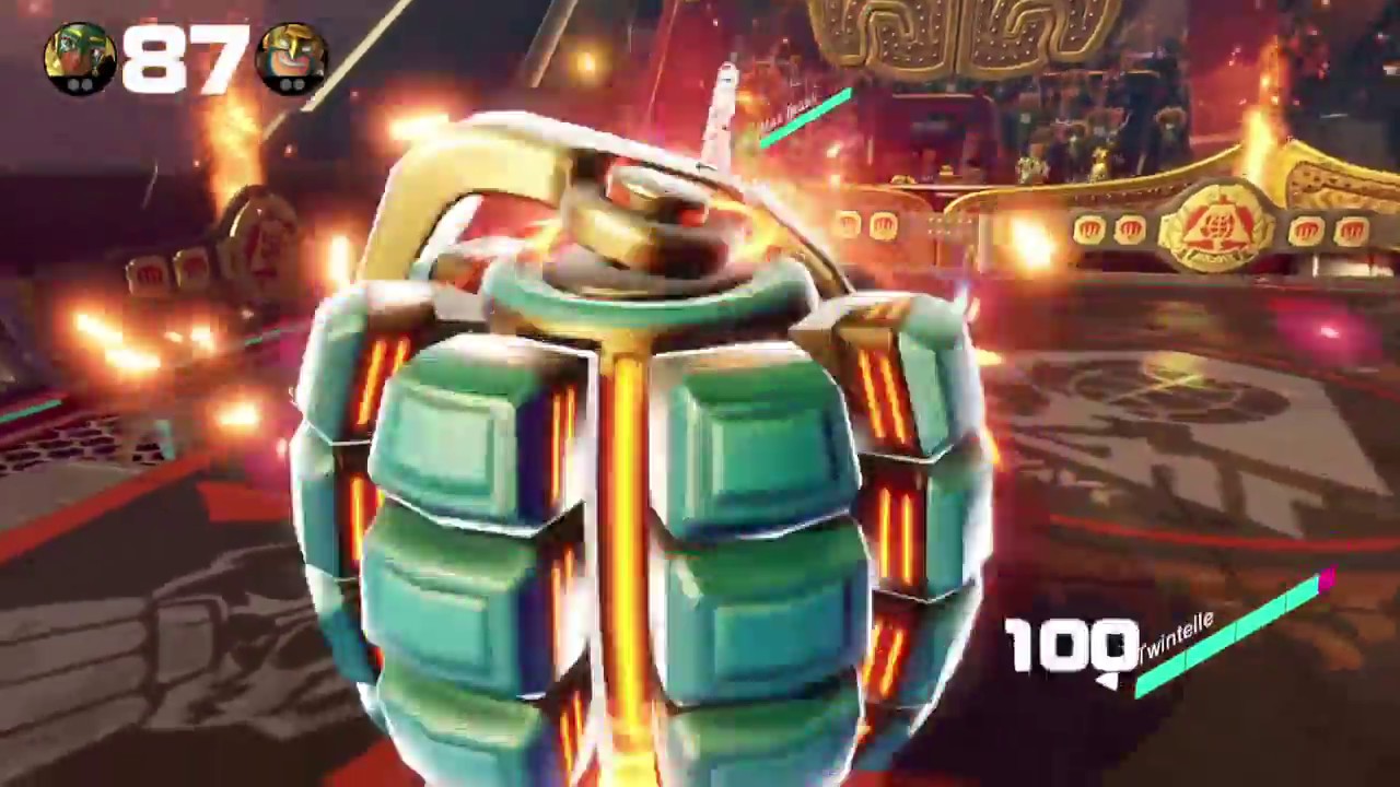 ARMS: Grand Prix - Vs Max Brass & Hedlok at Level 7