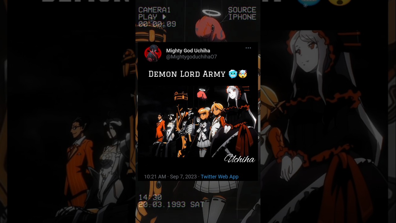 Lord Aniz Holy Army 🥵 | Overlord [ AMV ] Edit 🔥 | 