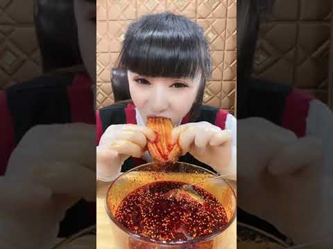 GHOST PEPPER NOODLES MUKBANG EATING Legend eating asmr NitaAlix Channel  (212) -