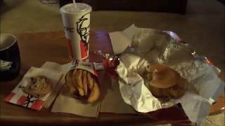 KFC CRISPY COLONEL Sandwich 5 Dollar Fill Up Meal
