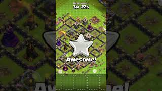 TH9 Max Defense vs Max Archers! 😱 Full 3 Star Attack | COC Shorts #coc