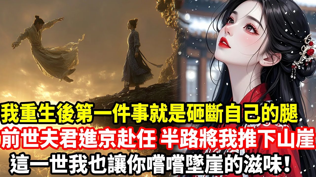 我重生後第一件事就是砸斷自己的腿，前世夫君進京赴任，半路將我推下山崖，這一世我也讓你嚐嚐墜崖的滋味！