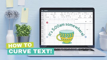 How to Curve Text Cricut Design Space - New Added Feature!