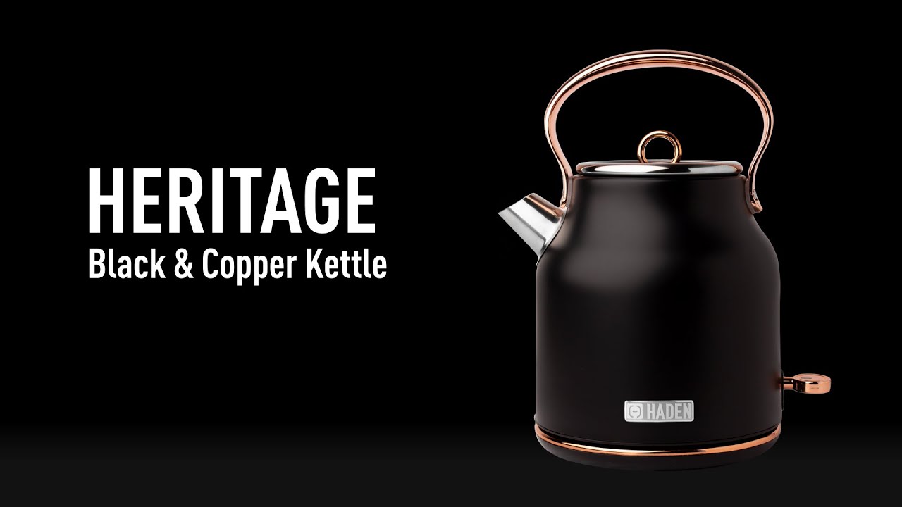 Heritage Steel & Copper Electric Kettle – Hadenusa