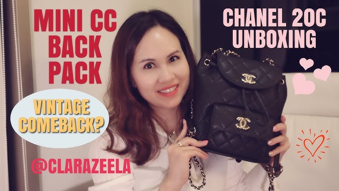 Battle of MINI Backpacks Chanel Urban Spirit & LV Palm Spring