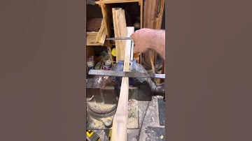 Simplified Ax orientation and alignment to an octagonal handle #ax #woodworking #axe #axes