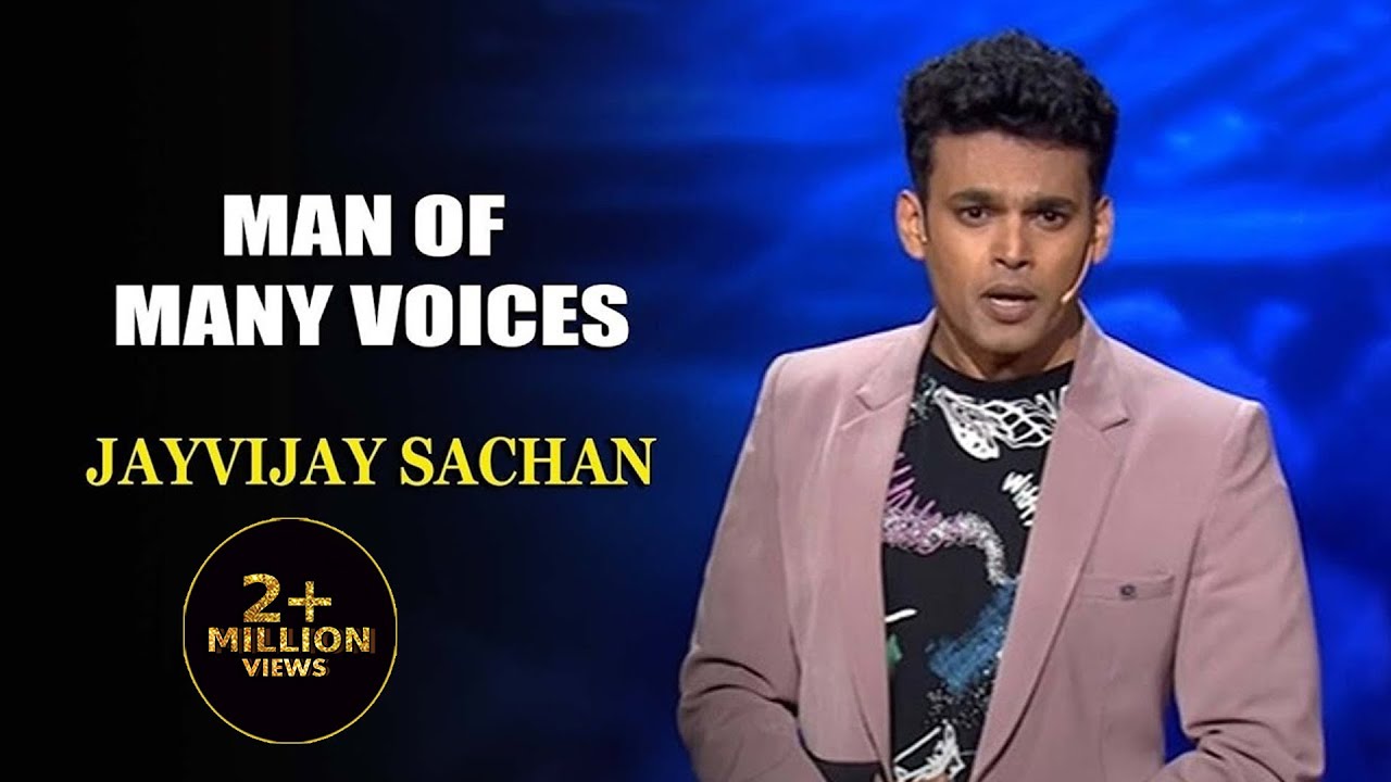 Man Of Many Voices  Jayvijay Sachan  Indias Laughter Champion