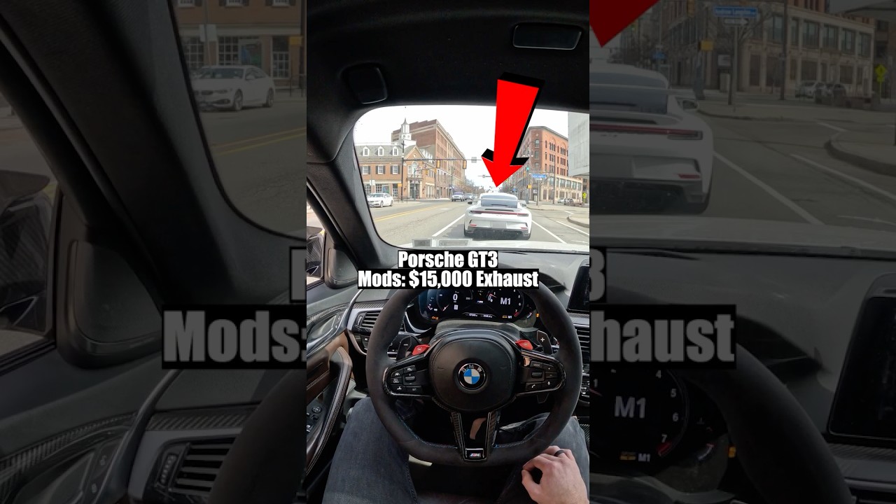 GT3 VS Big Turbo BMW- Sound Check..
