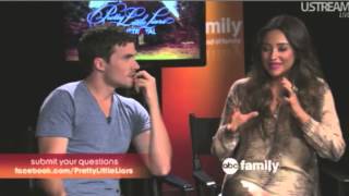 Ian Harding Shay Mitchell ustream Part 3