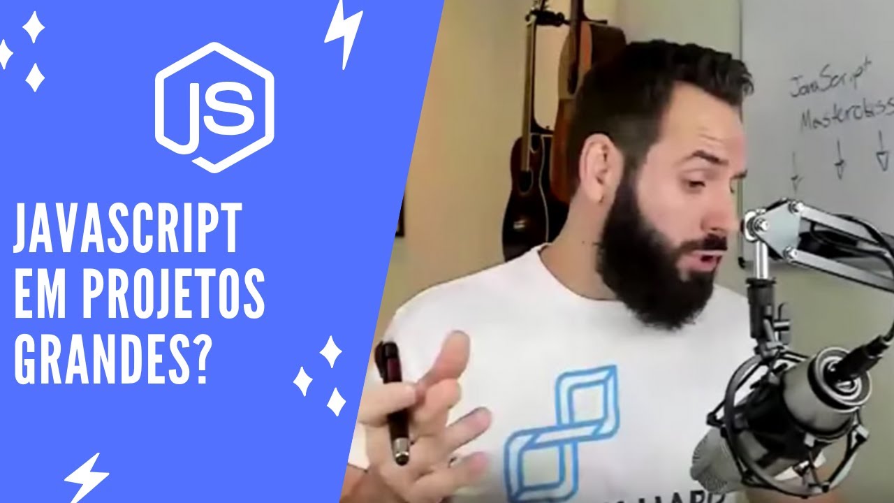 JavaScript em projetos GRANDES? (React e Node.js) - YouTube