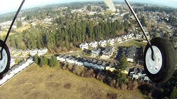 Test Flight 1 of GoPro Hero Cam on ParkZone SuperCub