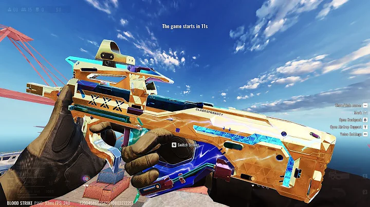 You Won't Believe How OVERPOWERED P90 + M700 Is in Blood Strike!