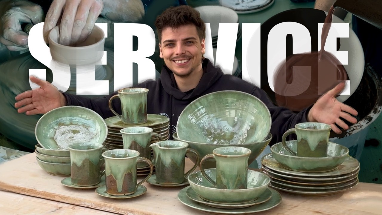 Wie ich ein Keramik-Service töpfer