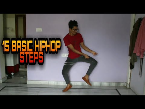 15 BASIC HIPHOP STEPS with names PART -2 / OLD SCHOOL / DANCE / GIREESH
