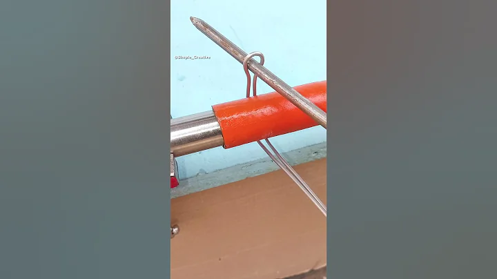 Great hose clamp skill. How to securely clamp a hose with wire #shorts #tips #tricks