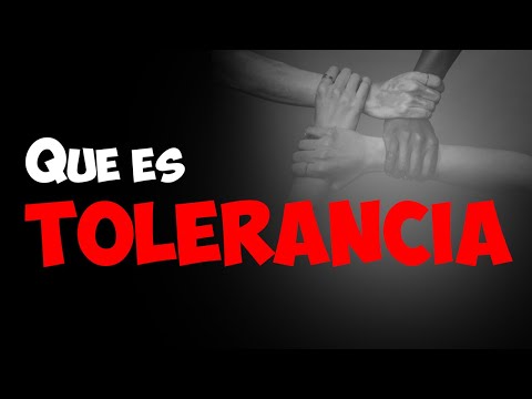 Vídeo: Què és La Tolerància