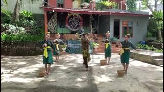 Tari Gugur Gunung | Gelar Budaya 2024 Sanggar Bundaku di Angkringan Senja By Floating Resto Jogja