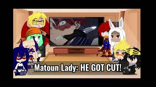 Famous Pro Heroes React to Class 1A :)  AMV | MHA | Memes | Profile