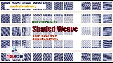 Shaded Weave।।Satin Derivative।।Fabric Structure Design।।TEXTILE INSIDER।।2018