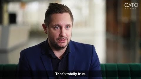 SASE Talks on the Couch with Cato Networks