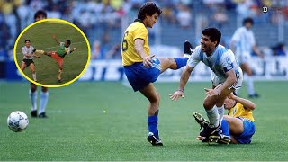 Las Peores Patadas a Diego Maradona en los Mundiales