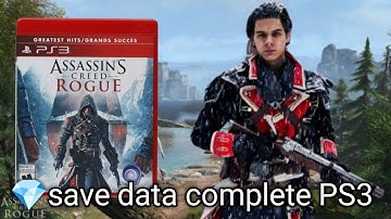 [PS3] Assassin Creed Rogue Save Data Complete Story 100% PS3 BLES BLUS