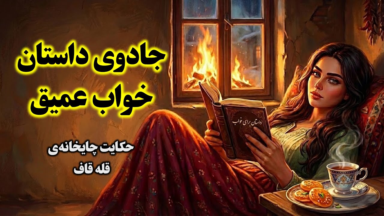 جادوی داستان برای خواب عمیق | حکایت چایخانه قله قاف
