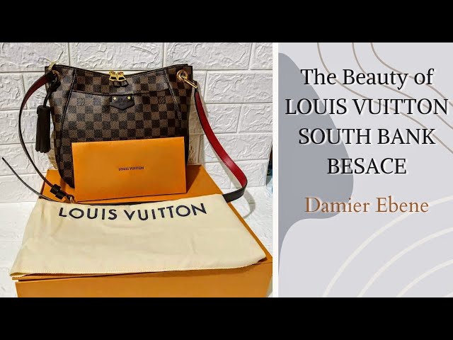 LOUIS VUITTON Damier Ebene South Bank Besace Crossbody Bag
