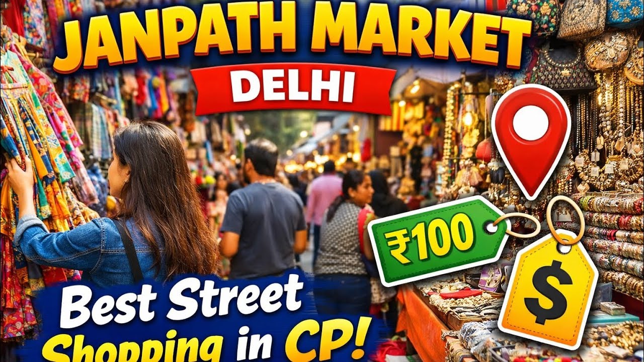 Janpath market in CP ♥️😘