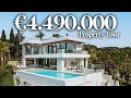 Touring a €4.490.000 Modern Luxury House with Sea Views in Marbella, Spain | Drumelia Real Estate