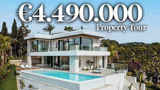 Touring a €4.490.000 Modern Luxury House with Sea Views in Marbella, Spain | Drumelia Real Estate