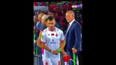 تصرف غريب بين فوزي لقجع رئيس اتحاد الكرة المغربي ولاعب الوداد بعد نهائي دوري أبطال أفريقيا #الاهلي