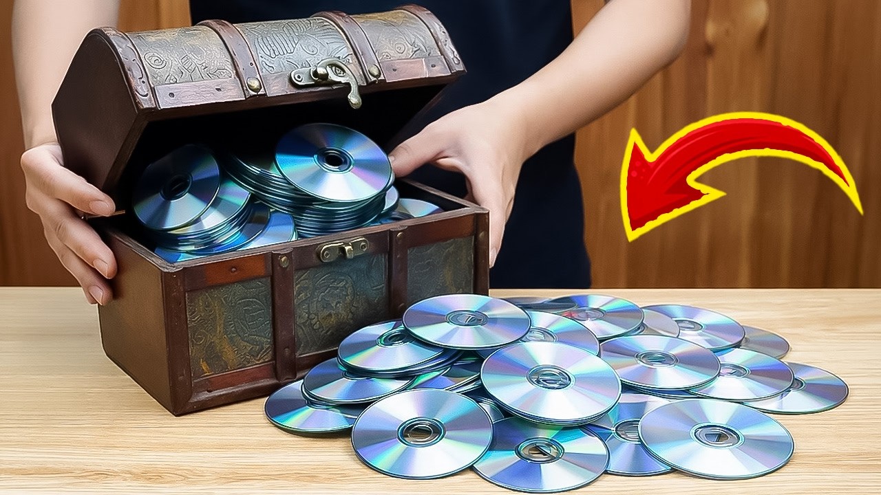 Old CDs Are a Hidden Gold Mine! You Can Make This at Home! | Creation ...